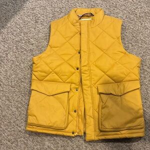 The Normal Brand Quilted Yellow Puffer Vest